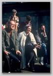 Janez Zor, Urszula Kowalska, Niko Jež, zadaj Irena in Mimi, Lazienki 1986