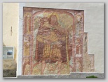 Freska sv. Krištofa na cerkvi sv. Marije na Bregu