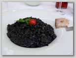 Črna rižota, Koper
