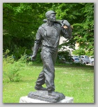 Alojz Kogovšek, kip rudarja pred Tivolijem (1956)