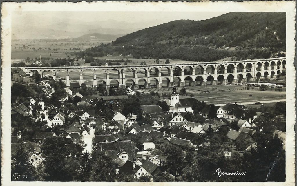Most v Borovnici 1941.