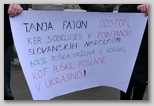 Tanja Fajon, odstopi, ker sodeluješ v pobijanju slovanskih narodov.