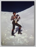 Z Mojco na Veliki vrh, jeseni 1982