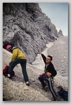 Veliki Draški vrh 1992: Peter in Aleš