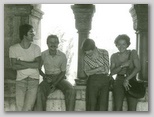 Budimpešta: Iztok Rajšter, Miran Štuhec, Sonja Starc in Jelka Kolarič  (iz arhiva M. Štuheca)