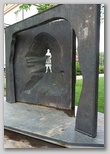 Stane Kolman, spomenik Linhartu v Radovljici