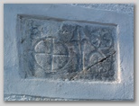 Relief nad portalom Sv. Brikcija nad Stranami