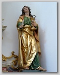 Sv. Janez Evangelist s peresom in kačo v kelihu, Rovte