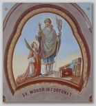 Sv. Mohor in Fortunat, Cerkev sv. Antona Puščavnika v Podvolovljeku
