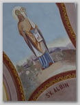 Sv. Albin, Cerkev sv. Antona Puščavnika v Podvolovljeku