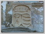 Šempetrska graščina v Stražišču: grb 1574
