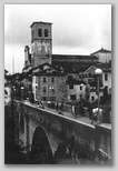 Absolventski izlet slavistov v Benečijo: Hudičev most, Čedad, 1960, arhiv Silva Faturja