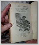 Le Vergeriane del Mutio Iustinopolitano 1550, Registro