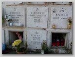 Milan Lipovec in Dora Lipovec, pokopališče v Piranu