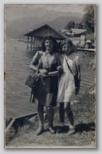 Tončka in Jelica Krek na Bledu 17. 8. 1947