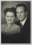 Poroka Vikice Šilar in Jožeta Hladnika  8. maja 1954