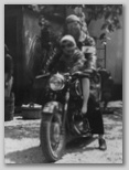 Stric Ivo Šilar z motorjem, ok. 1960