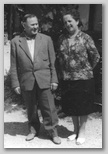 Jože in Mima Hladnik v Borovnici avg. 1961
