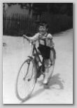 Prvič sam s kolesom, maja 1960