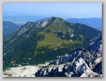 Ovčji vrh, Mačenska planina in Celovška koča s Stola