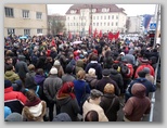 Protest proti rasizmu na Kotnikovi ul. v Ljubljani