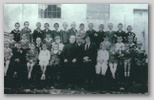 1. razred osnovne šole Stražišče 1936