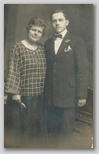 Marjanca in Janez Šilar okrog 1921