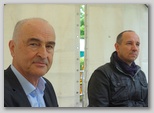 Janez Bešter in Marko Radovan na pogovoru o odprtem izobraževanju na Liber.ac
