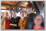 Mira, Maja, Ida, Julijan, Alenka