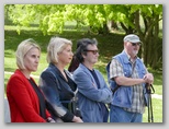 Katja Praprotnik, Petra Bole, Boštjan Soklič, Andrej Kokot na komemoraciji v Begunjah