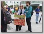 Palestina, Kuba, Iran, NATO tace stran