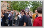 Protiizraelski protest v Ljubljani 9. 9. 2026
