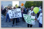 Hate is a choice of the weak