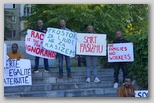 Prostor za ljudi, ne za rasizem | Smrt fašizmu | No families no workers