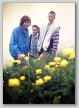 Plešivec 1995: Olga, Tanja, Mateja